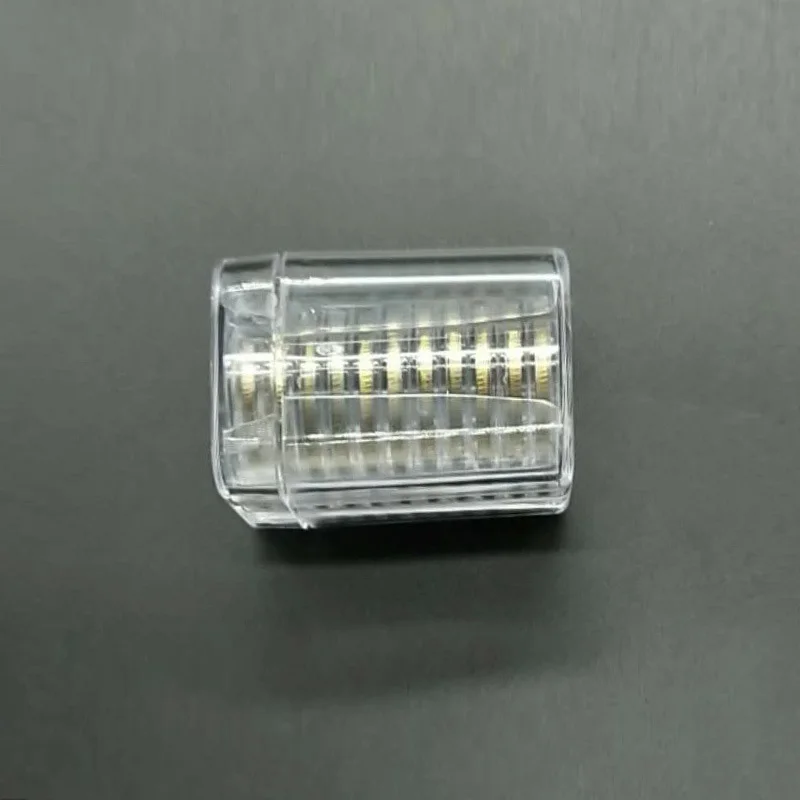 Пластиковая прозрачная капсула коробка коллекция трубка держатель чехол для