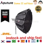 Свет Aputure Dome II софтбокс рассеиватель вспышки для Light Storm LS C120D II 300D 300D II Bowens крепление светодиодные лампы PK Godox nanlite