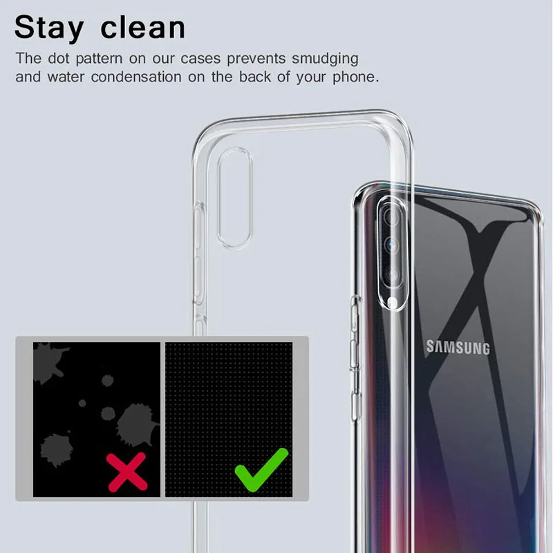 Силиконовый чехол для Samsung Galaxy A10 A20 A30 A40 A50 A70 мобильный телефон | Мобильные