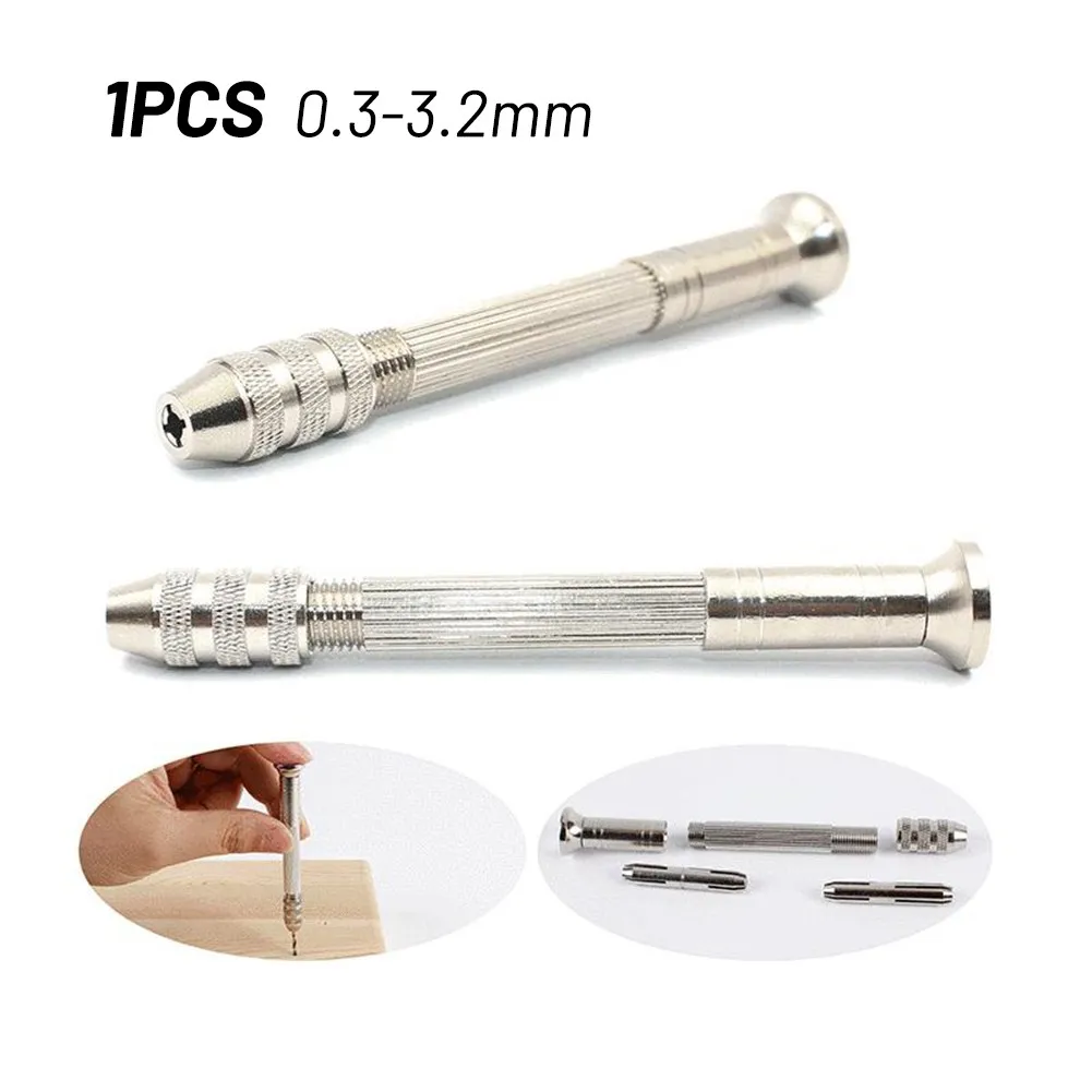 

Aluminum Hand Drill Chuck Drill Drilling Hand Keyless Metal Mobile Phone