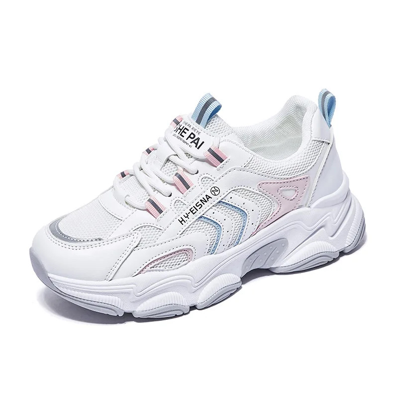 

Korean Version of Dade Women's Shoes Spring New Student Breathable Versatile Sports Shoes Women's Tide Thick Bottom