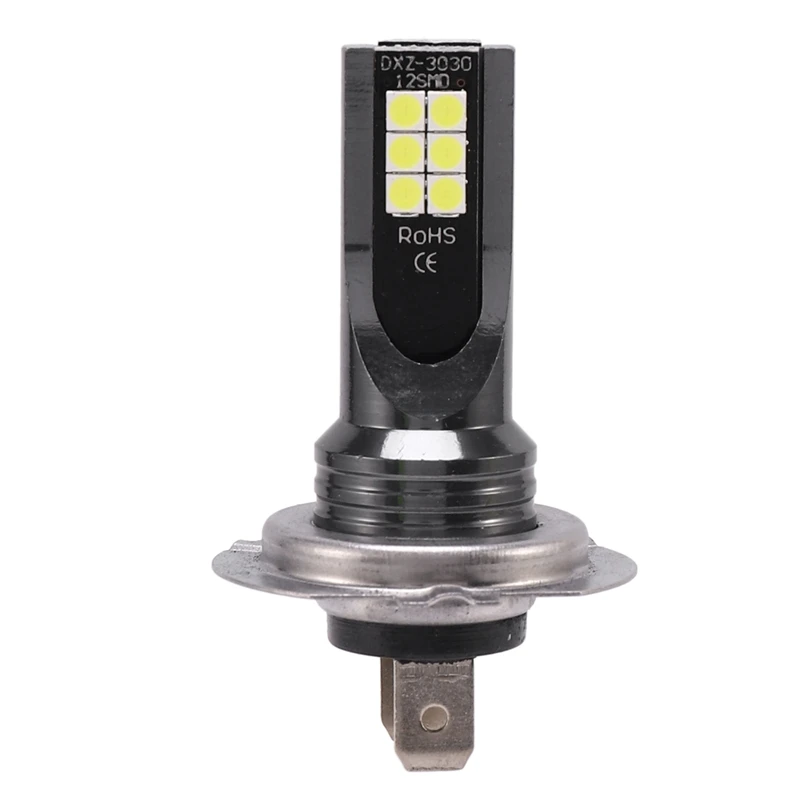 2X H7 CAR Headlight 24W 1200LM FOG Light Bulb6000K Driving DR-L LED Lamp | Автомобили и мотоциклы