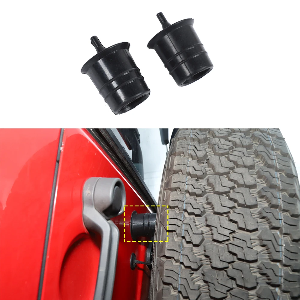 Для Jeep Wrangler JK JL 2007-2019 Gladiator JT 2020 2021 2022 2/4-Door запасная резиновая накладка коврик