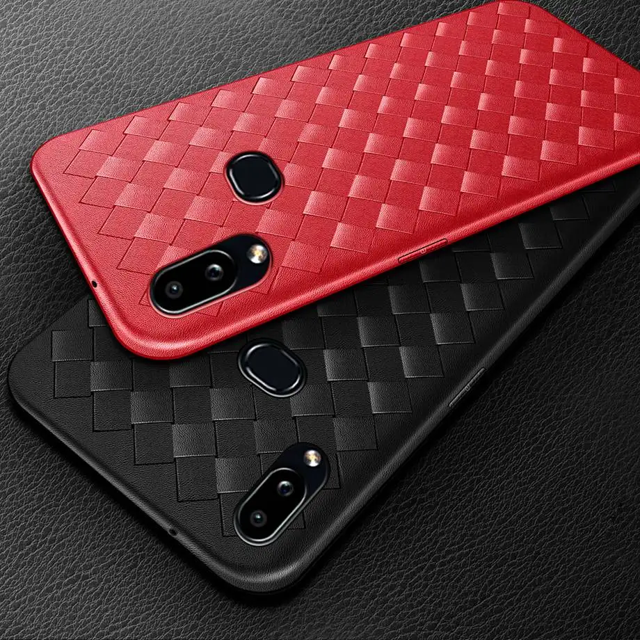 Чехол для телефона Samsung A10S 2019 чехол Galaxy A10 S A 10 A107 F тканый из ТПУ|Бамперы| |