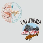 Популярный тренд, узор городского пейзажа на одежде, аппликация, Декор, теплопередача для одежды, печатные термонаклейки