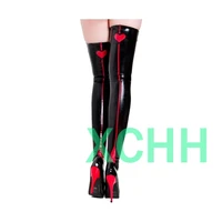 100 natural latex socks sexy women stockings party club wear anime cosplay costumes