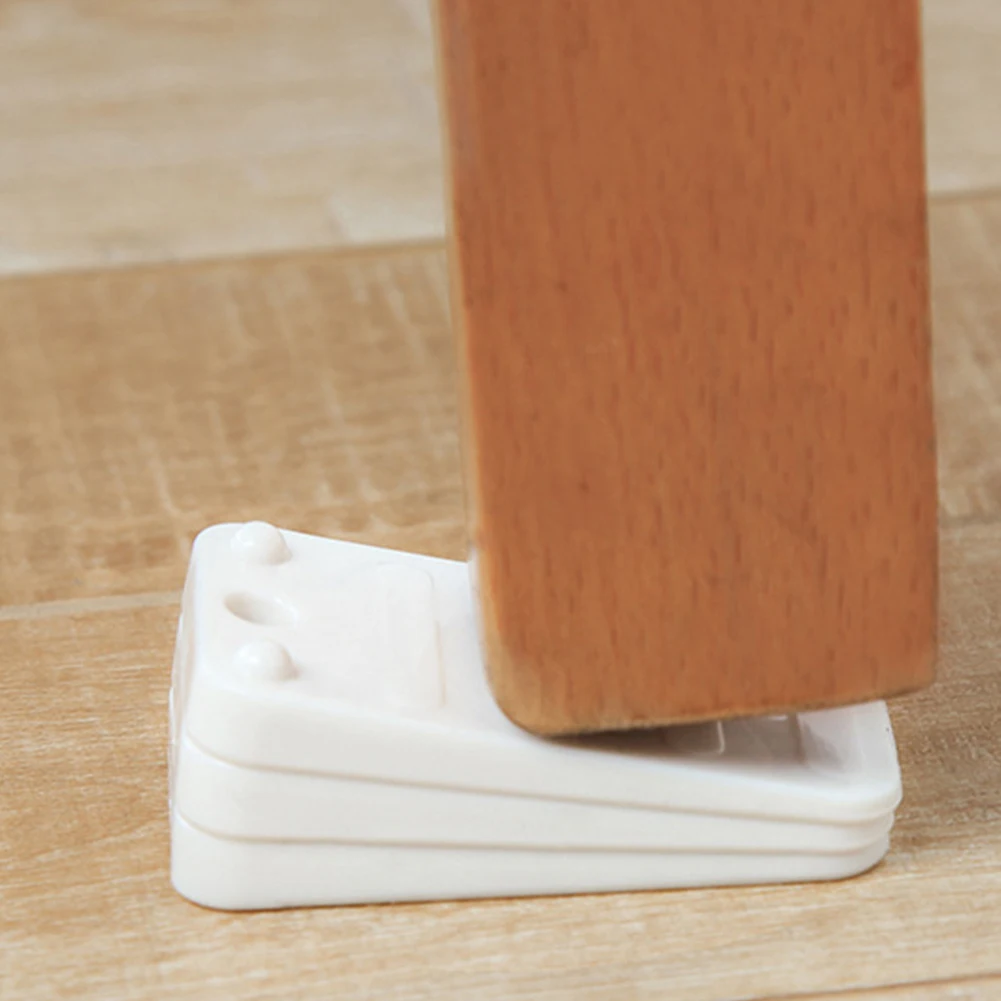 

6pcs Durable Portable ABS Non Slip Small Furniture Pads Toilet Leveling Shims Accessories Hardware Stable Tables Multifunctional