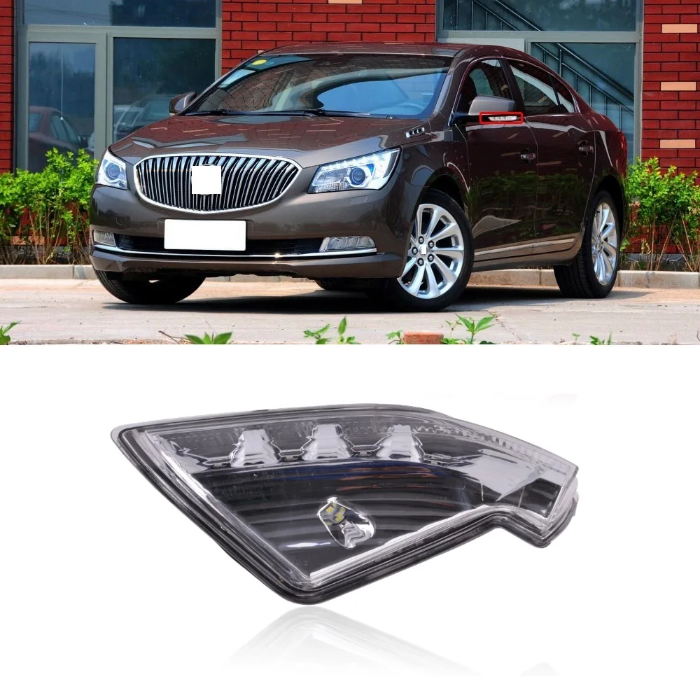 CAPQX для Buick Лакросс 2010 2011 2012 2013 16 боковые Зеркало заднего вида сигнала поворота светильник зеркало заднего вида индикаторная лампа