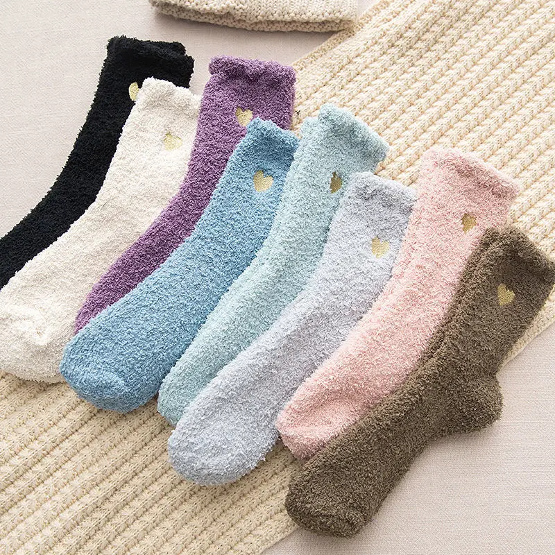 

Носки женские, хлопковые, зимние, уличные, теплые, 2020