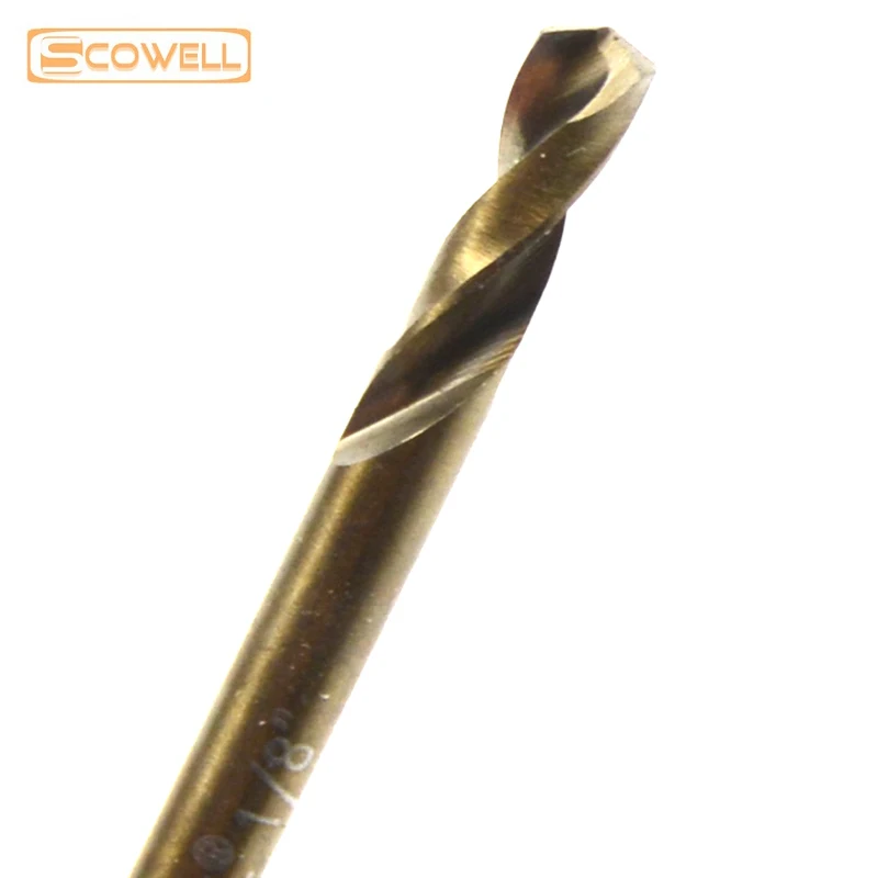 40% скидка SCOWELL 10 упаковок HCO M35 двухстороннее спиральное сверло с кобальтовым