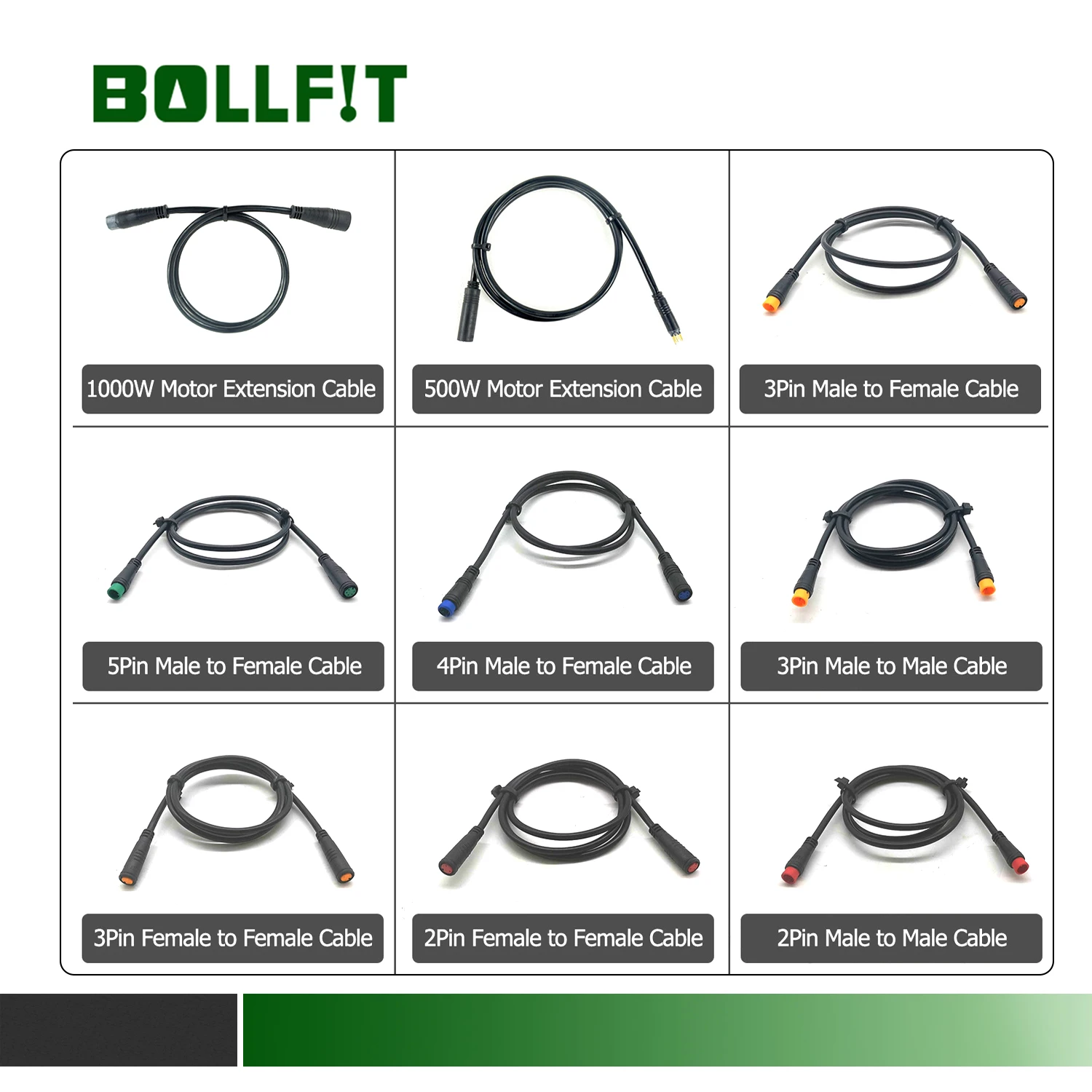 Кабель удлинитель BOLLFIT Julet для электровелосипеда водонепроницаемый | Отзывы и видеообзор