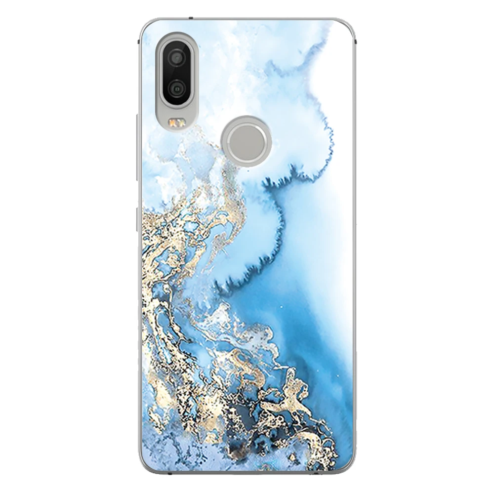 

Colorful Marble TPU Phone Case For BQ Aquaris X X2 Pro U2 Lite U V plus Cover