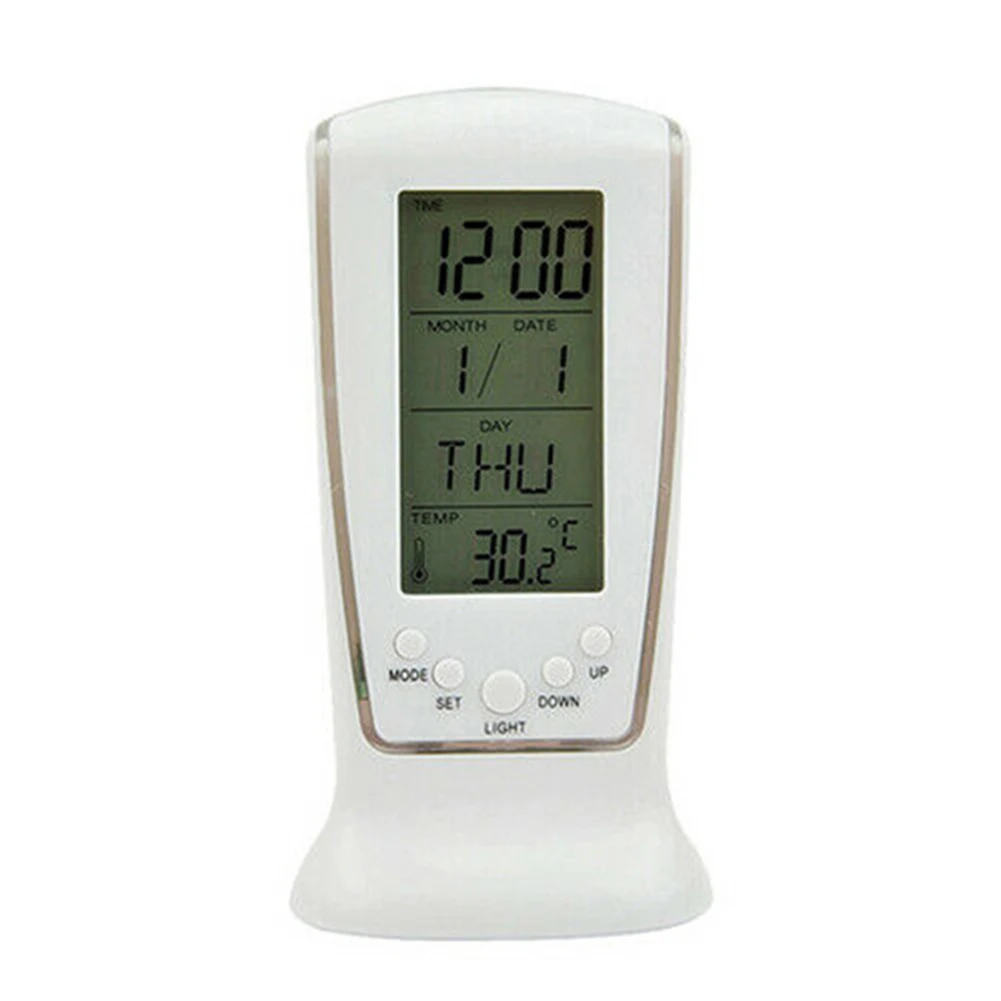

LED Digital Table Alarm Snooze Clock Night Light Thermometer Displayer GDeals