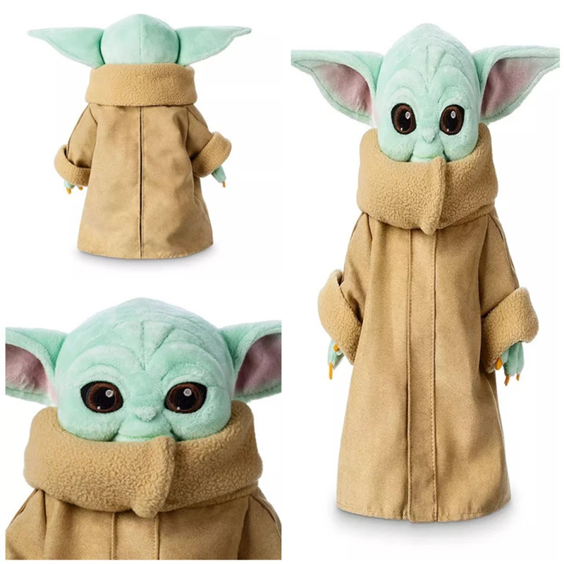 

Hot Sale Disney High Quality Star Wars Baby Yoda Plush Toy Yoda Baby Doll Doll Catch Machine Doll Cut Cartoon Toys