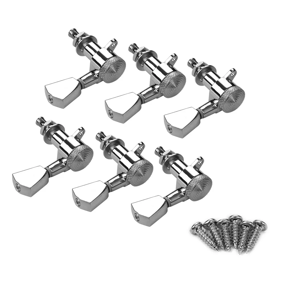 Насадки для электрогитары ручки настройки струн колышки блокировочные тюнеры 6