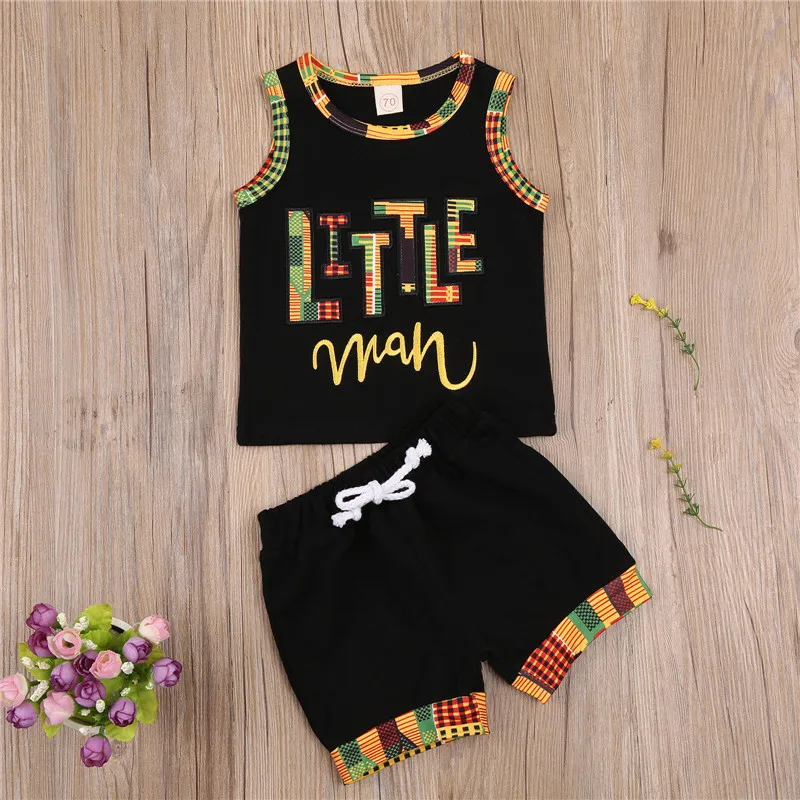 

Fashion Boy Clothing Sets 0-24M 2021 Summer Toddler Outfits Baby Boy Embroidery Letter Print T-shirts+Shorts Casual Tracksuits