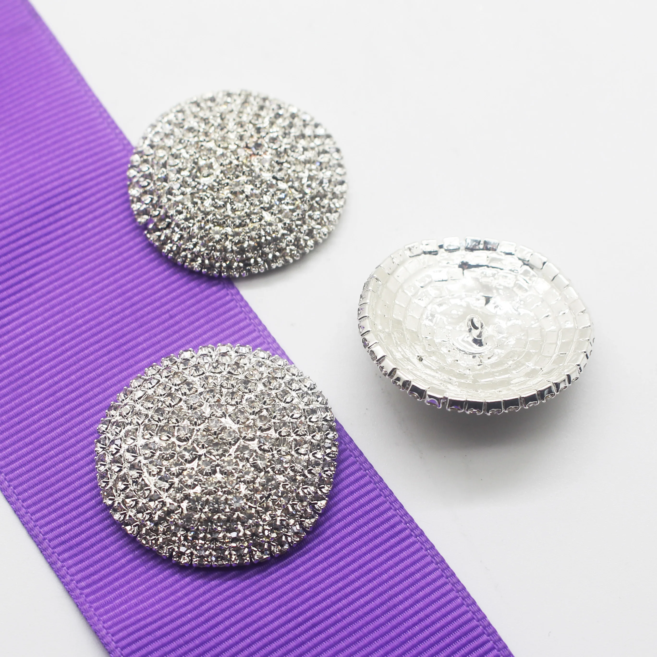 Новая мода 30 мм круглая черепаха раковина кристалл горный хрусталь Кнопка