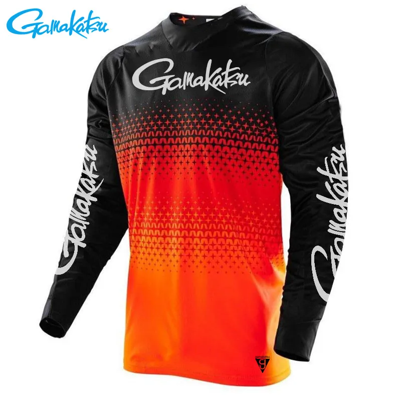 

2021 New Gamakats Fishing Anti-uv Sun Breathable Quick Dry Fishing Spring Long-sleeve Fishing Clothes Clothing Fishing Shirt