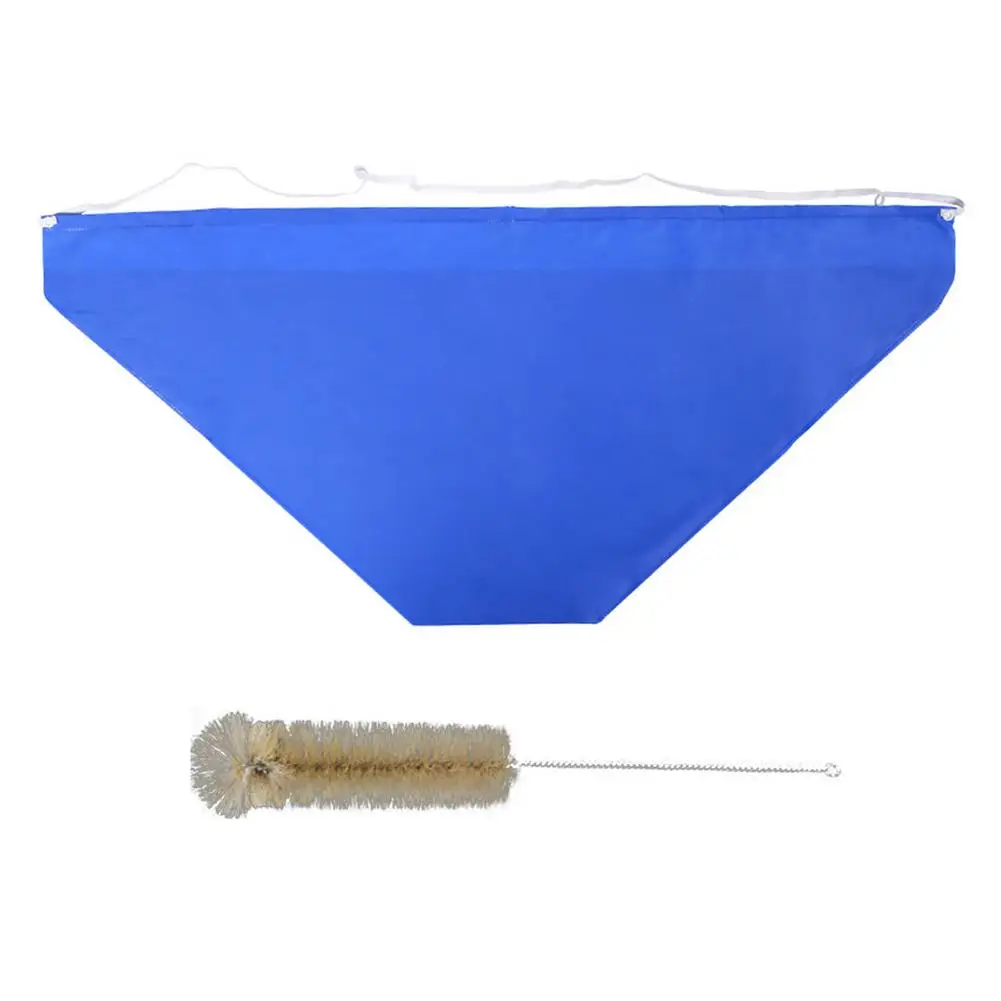 

Air Conditioner Cleaning Cover Air Conditioning Dust Washing Bag Fabric Soft Durable Air Conditioner Bag With Wind Wheel Brush