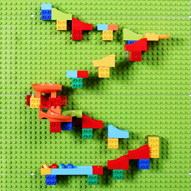 Креативные настенные мраморные беговые строительные блоки наборы совместимых