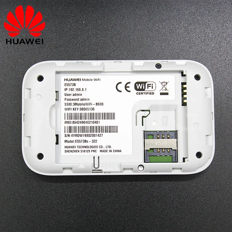 Разблокированный Huawei E5573 E5573Bs 322 4G 150 Мбит/с ключ Lte Wifi маршрутизатор Карманный wifi