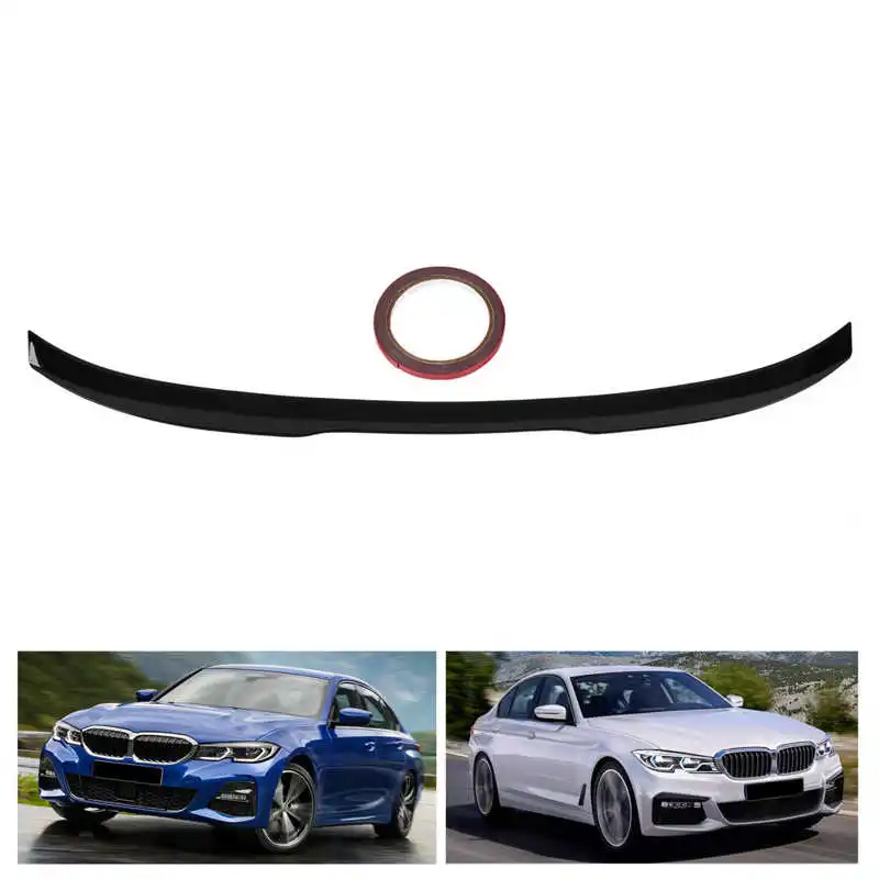 

Gloss Black for Maxton Style Trunk Lid Spoiler Wing for 3 Series G20 Sedan 2019+ New