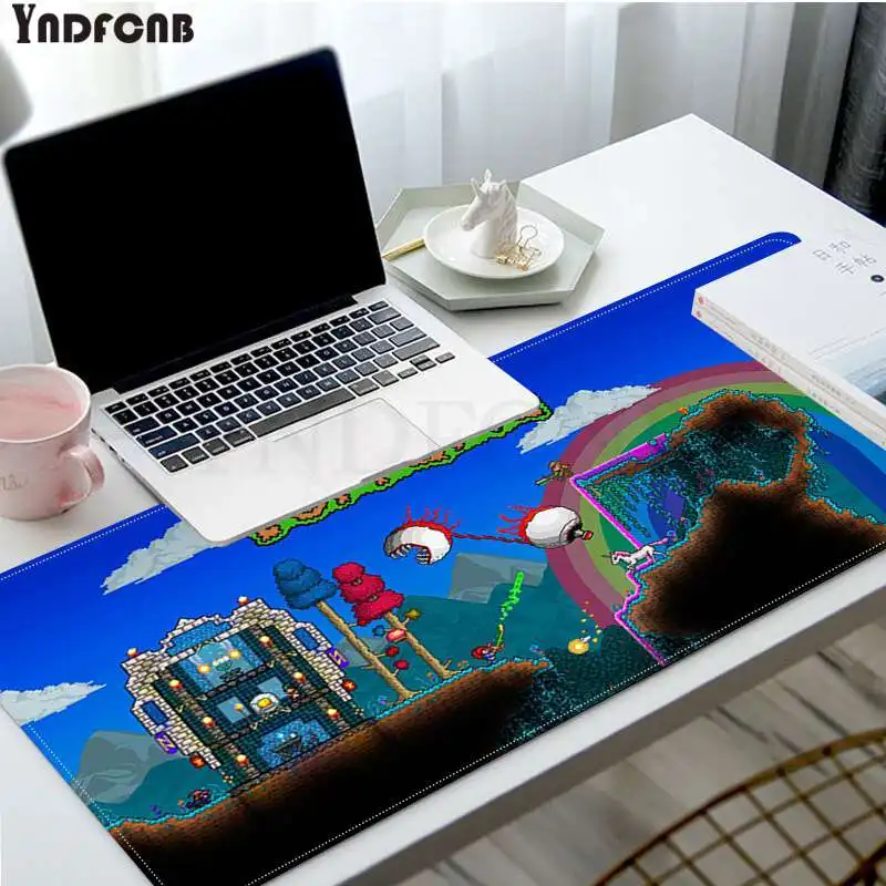 

Terraria Gamers High Quality Laptop Gaming Mice Mousepad Size For L XL Game Customized Mouse Pad For CS GO PUBG