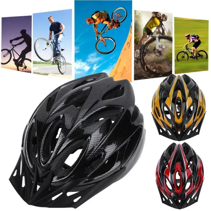

Ultralight Bicycle Helmet Multi-Color Intergrally-molded Breathable Outdoor Sport Riding Cycling Mountain Road Bike Equipment