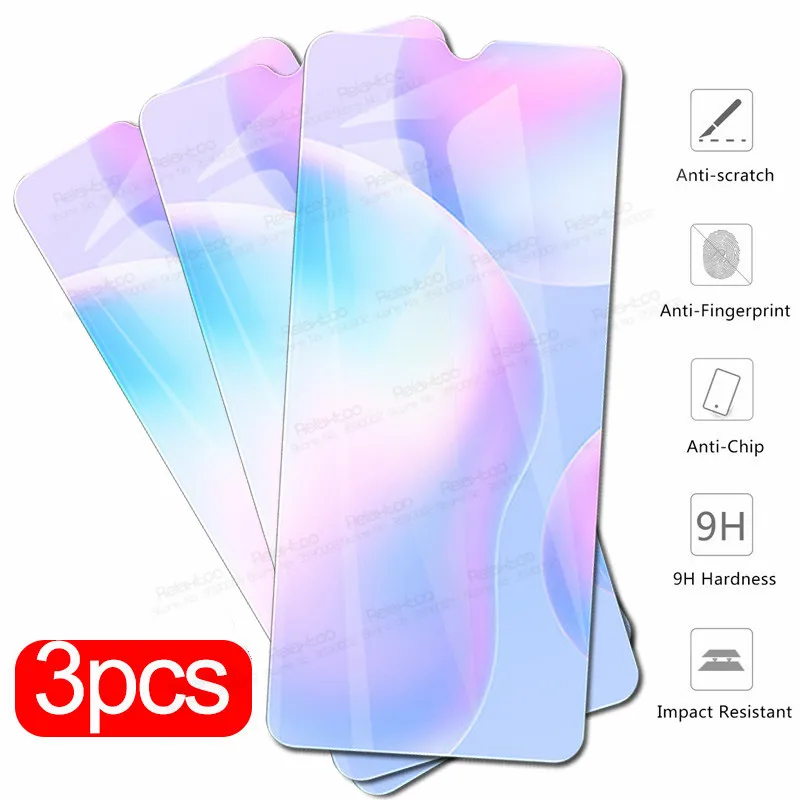 

3pcs protective Glass redmi 9a Glass For xiaomi redmi 9c nfc redmi9 a c xiomi redme redmy 9 screen protector tempered glass Film