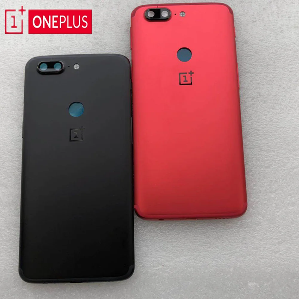 Чехол для задней панели аккумулятора Oneplus 5T A5010 100% оригинал корпус лоток SIM карты