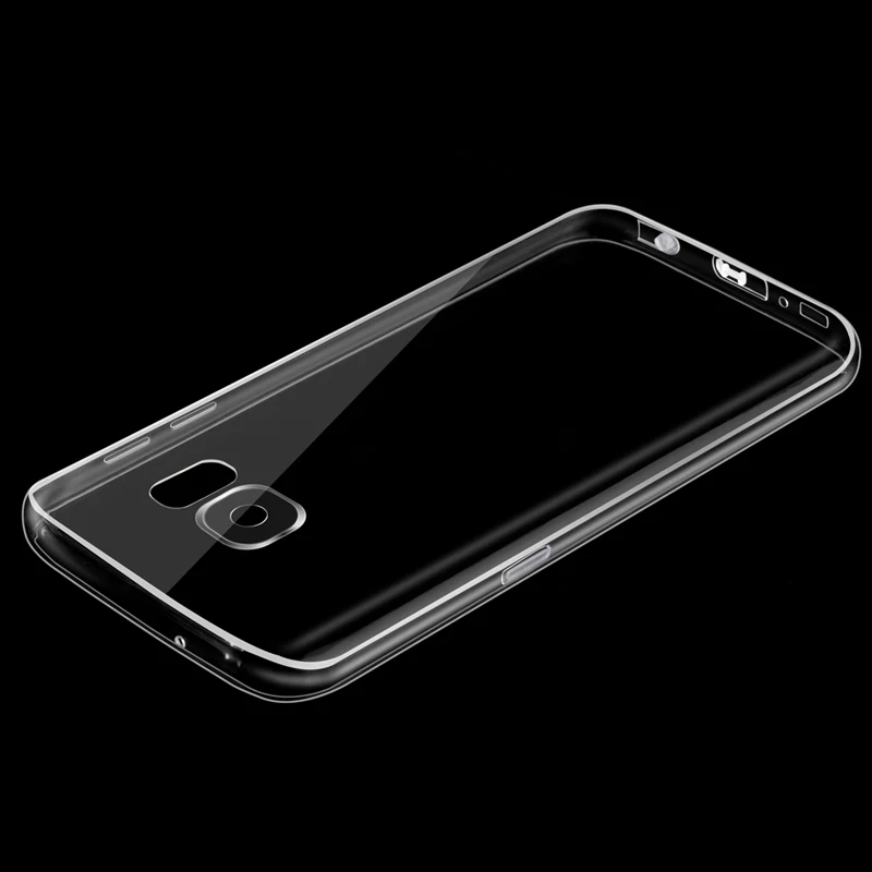 Совершенно новый силиконовый чехол для Samsung Galaxy S7 Edge Ультратонкий из ТПУ с полным