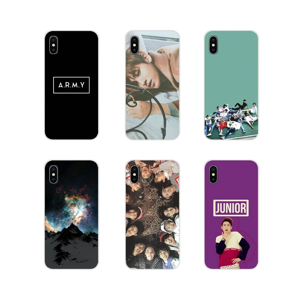 Наклейка на телефон с логотипом Kpop Seventeen для Huawei G7 G8 P7 P8 P9 P10 P20 P30 Lite Mini Pro P Smart Plus 2017 2018 2019.