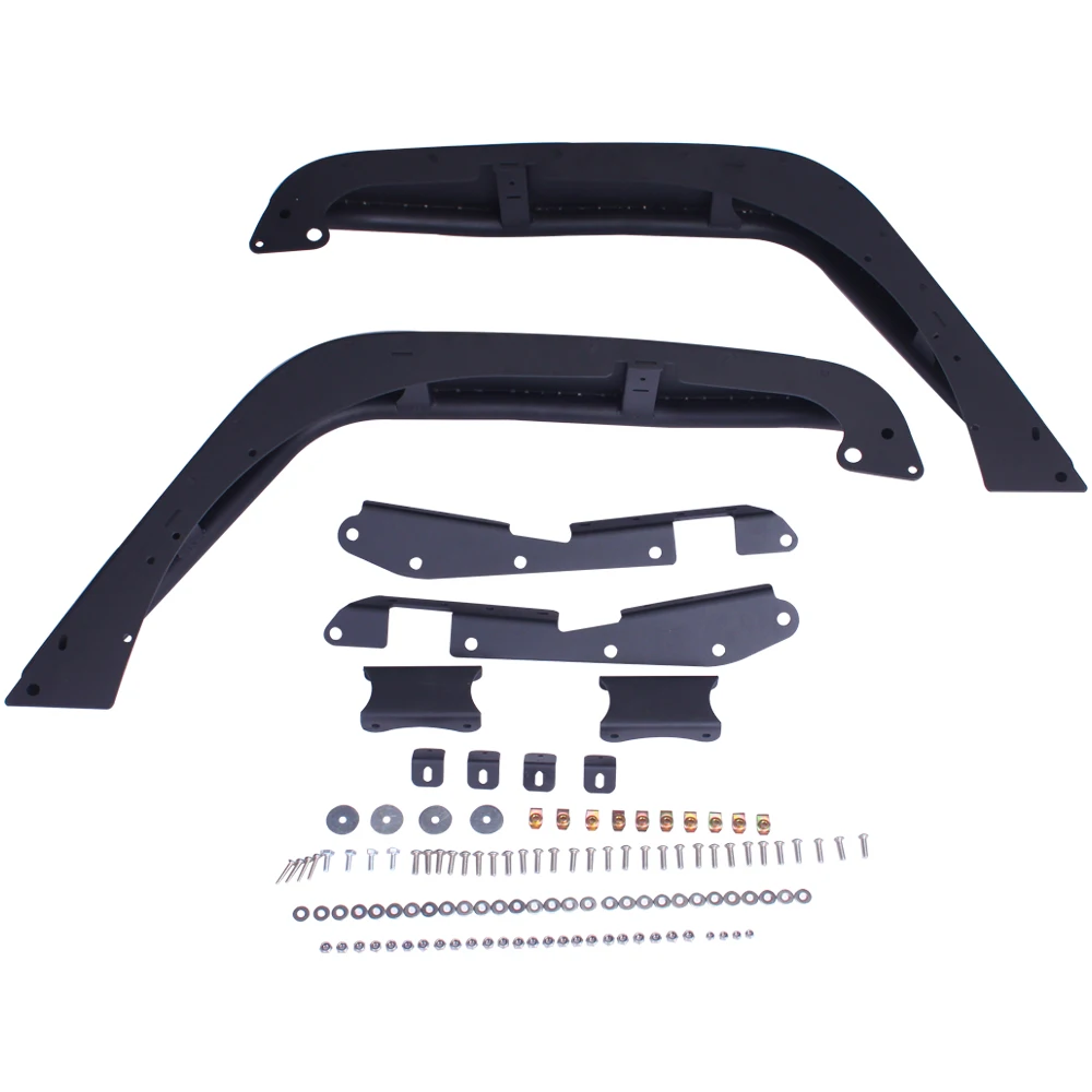 J067 отрава паук Брызговики передние + задние для Jeep for Wrangler JK 2007 2017 LANTSUN|Грязезащита|