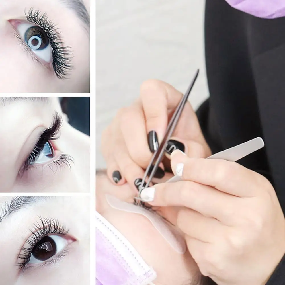 

Eyelash Tweezers Steel Professional Fan Lash Eyebrow Comb Makeup Volume Beauty Face Extension Eyelash 3D Tools Tweezer D9M6