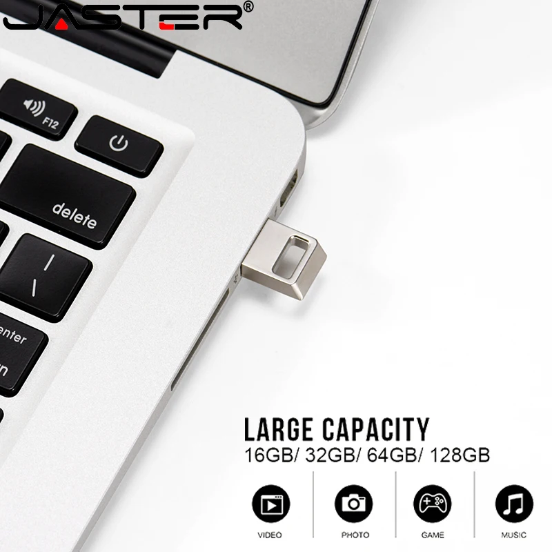 Металлический USB флеш накопитель JASTER 4 ГБ 8 16 32 64 ГБ|USB флэш-накопители| |
