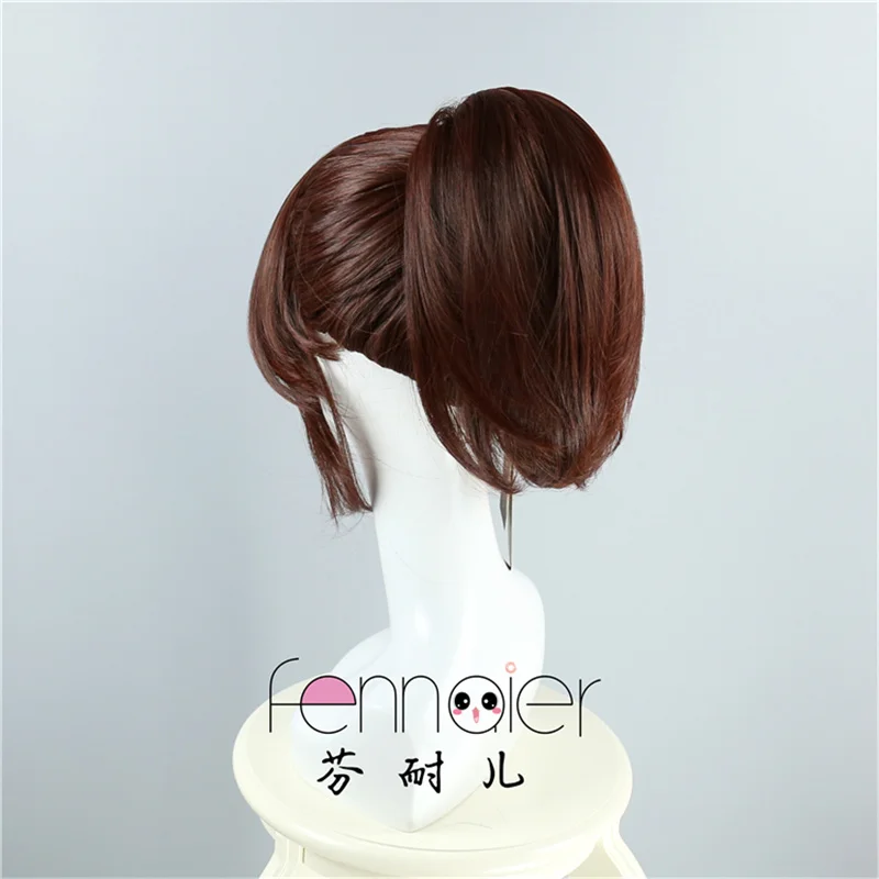 Парик для косплея Саша из аниме атака на Титанов термостойкие волосы волокон