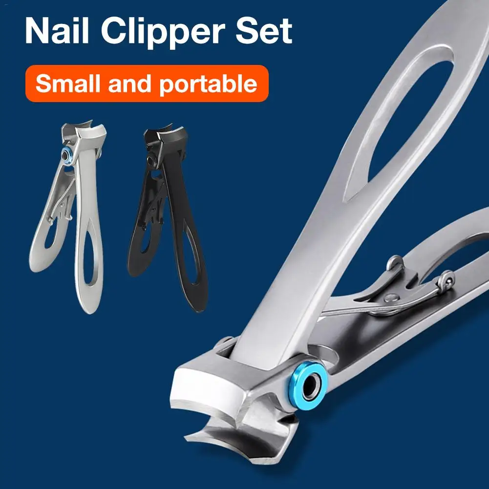 

Professional Stainless Steel Nail Clipper Travel Fingernail Cutting Trimmer Machine Toenail Scissors Nippers Plier Pedicure Tool