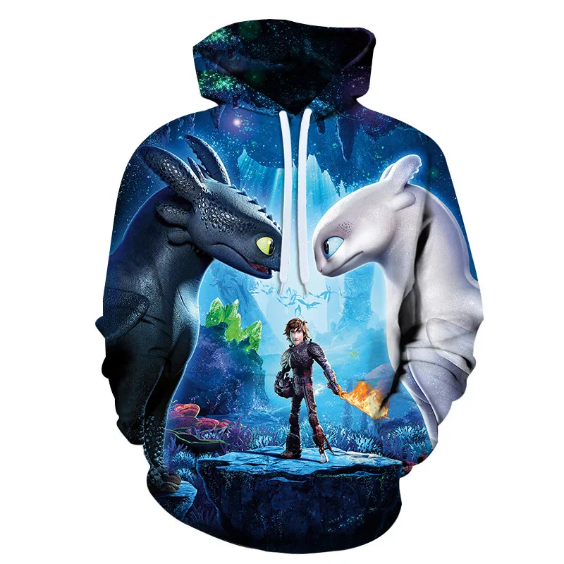 Косплей Как приручить дракона три костюмы Толстовка Мода беззубый свитера пуловер толстовки Весна