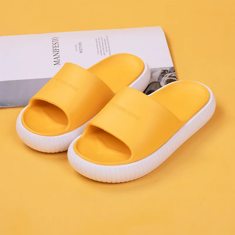 

Mazefeng Indoor Summer Men's Slippers Thick Platform Women Slippers for Home Women Shoes Anti-Slip Bathroom Slipper Floor Slides