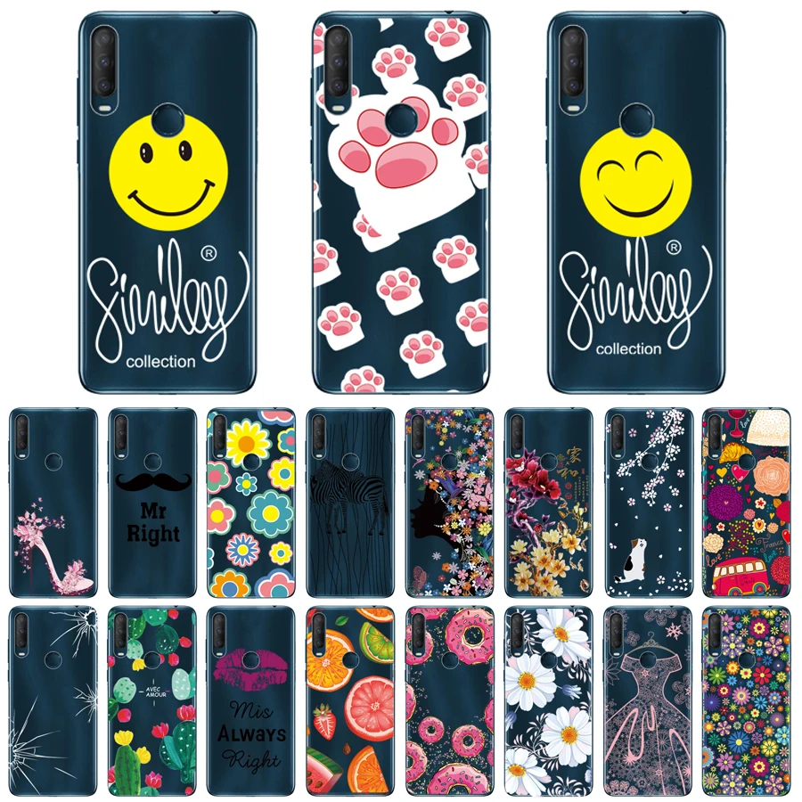 Мягкий чехол-бампер из ТПУ для Alcatel 3X 2019 силиконовый чехол | Мобильные телефоны и