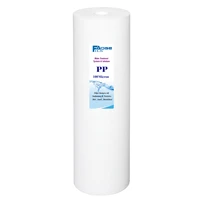 100 micron whole house pp sediment water filter cartridge 20x4 5removes sand dirt silt rust made from pure polypropylene