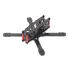 FS135 135 мм Колесная база 3 мм Толщина рукоятки 3K стандартная для радиоуправляемого дрона FPV гоночного квадрокоптера запасная часть DIY Aircarft