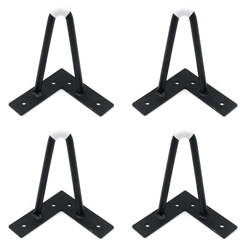 

4 Pcs Furniture Leg Hairpin Legs 6 Inch Heavy Duty Floor Protector Furniture Legs for Dining Table Coffee Table Retail