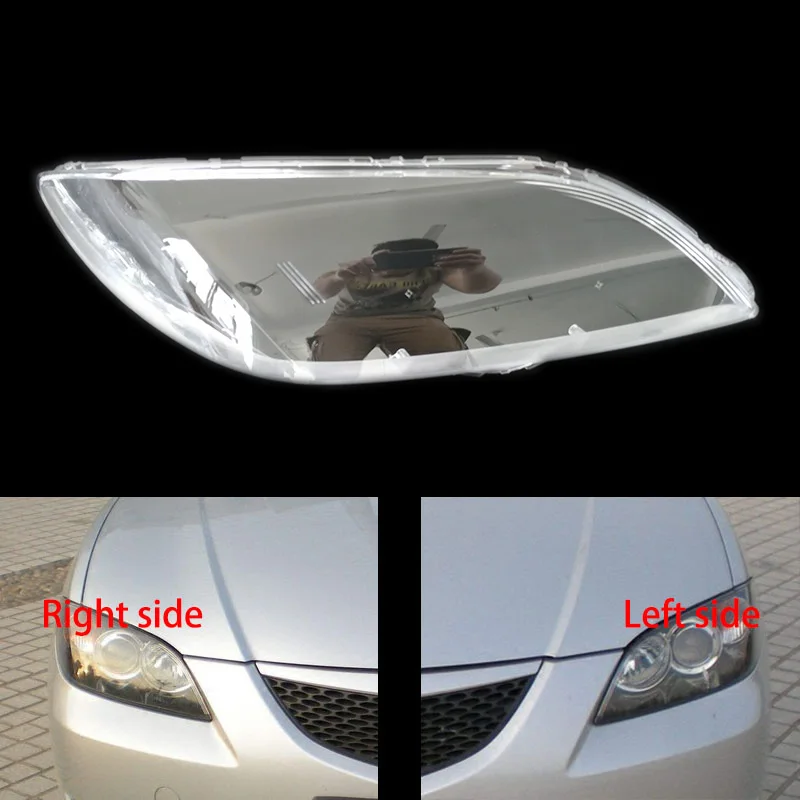 Корпус для фар абажур крышка стеклянный корпус Mazda 3 M3 (sedan) 06 12|Обвесы| |