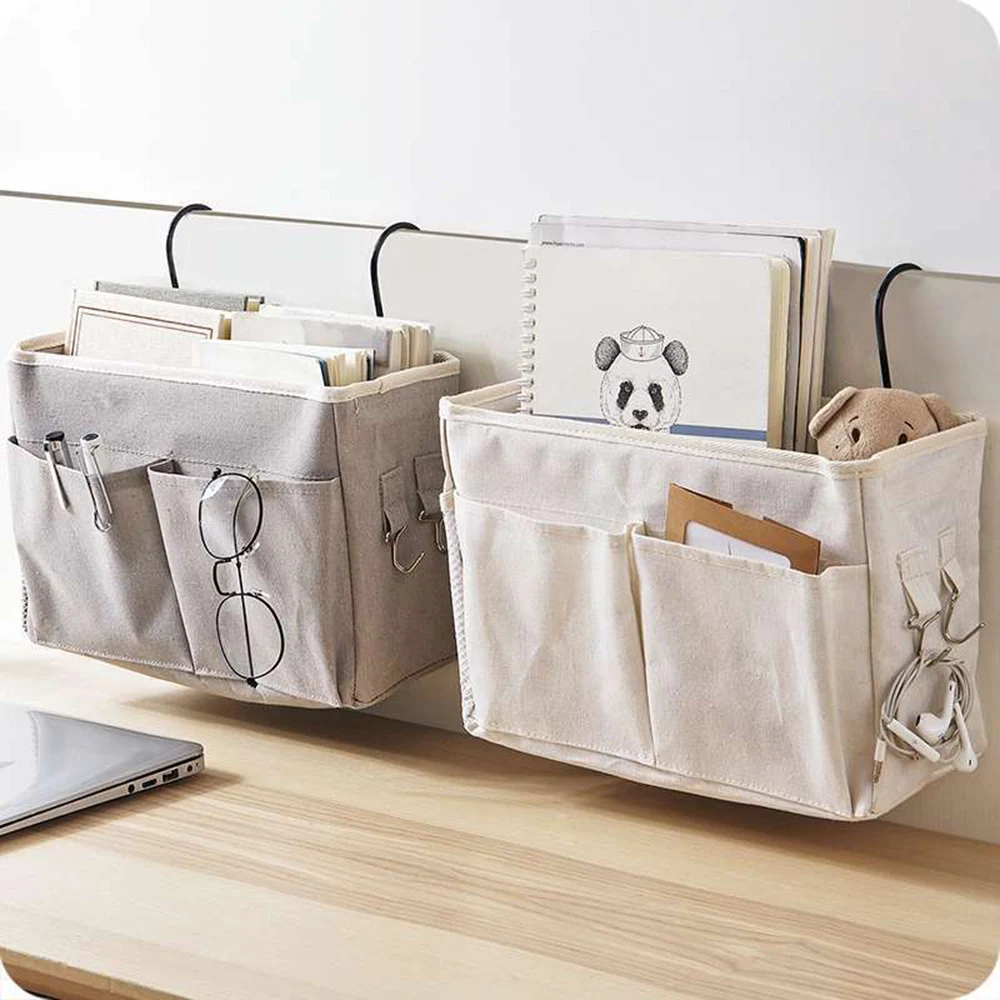 

Pocket Hanging basket Large capacity Wardrobes Doors Home Display Bed Bedside