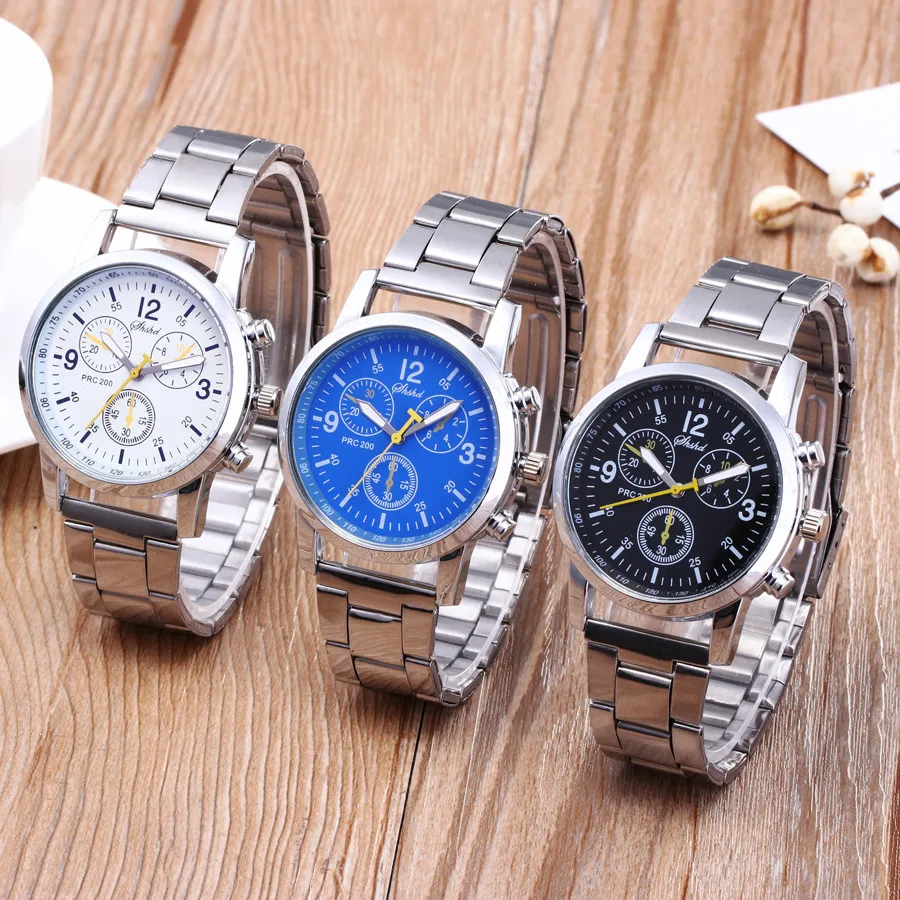 

Fashion Neutral Quartz Analog Wristwatch Steel Band Watch Fashion Casual Men's Watch New Hot Sale Watch Men Relogio Masculino