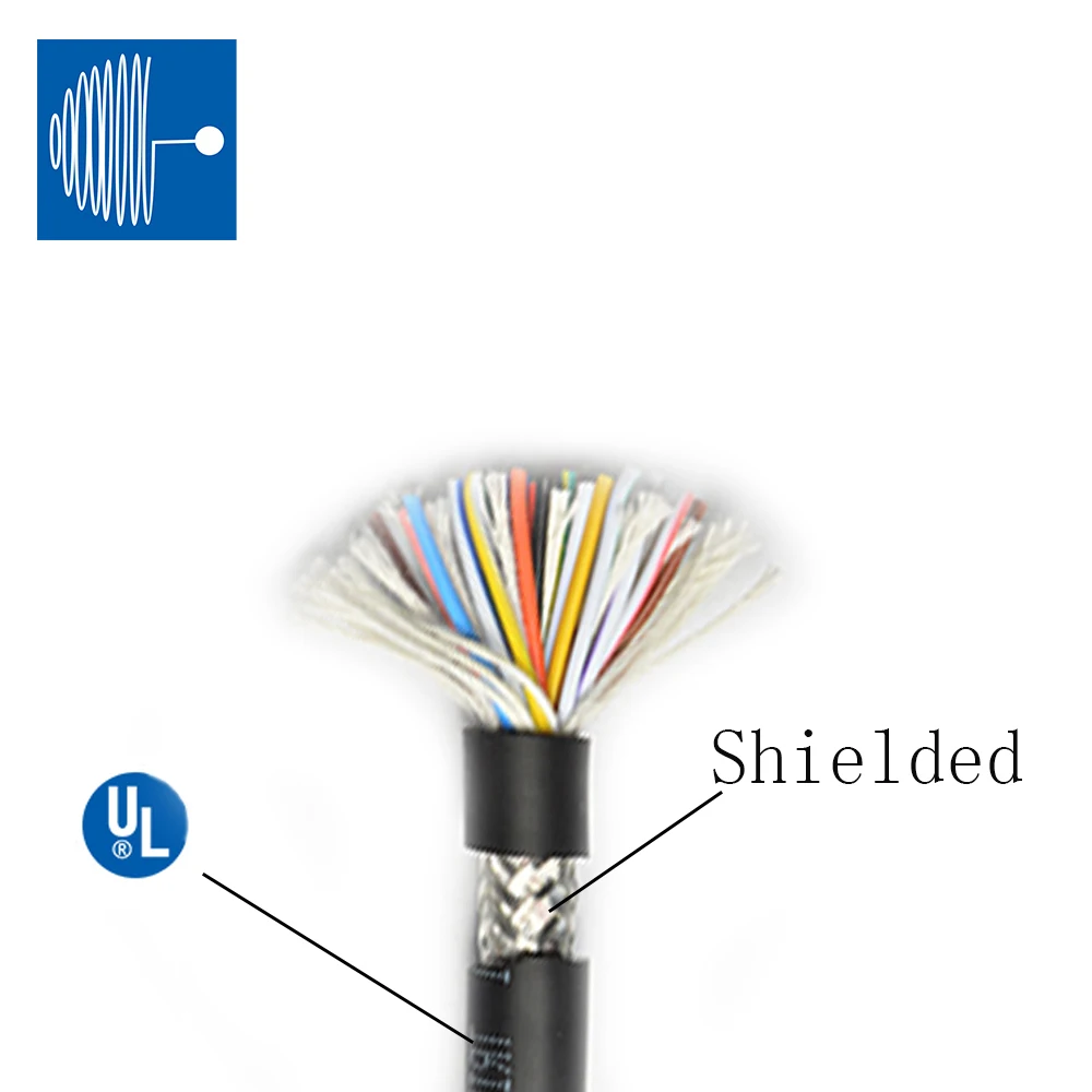 TRIUMPHCABLE VDE Сертификация UL20234 2*0,5 мм 10 м устойчивый к изгибу 10 миллионов раз Тяговая цепь кабель щит Серводвигатель линия