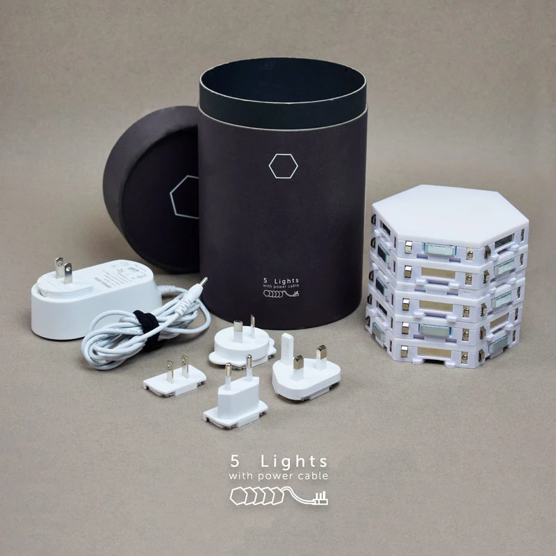 Квантовые светильники с сенсорным управлением ночники шестиугольный Магнитный