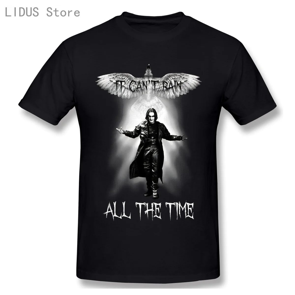 

The Crow And Eric Draven Horror Movie T Shirt Funny Vintage Gift Clothes Men Fashion Sweatshirt Cotton Clothing T-Shirts Tee Top