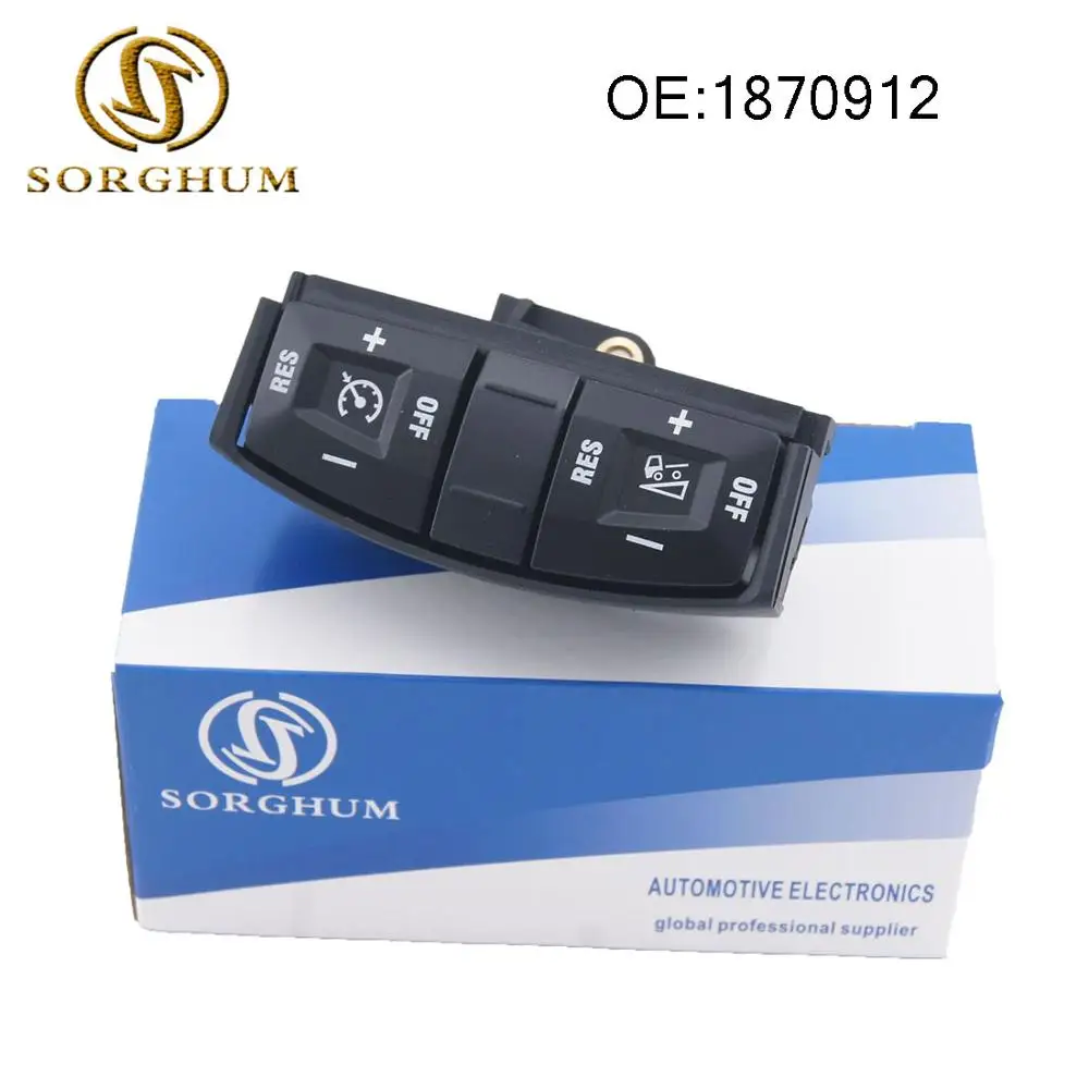 

High Quality Steering Wheel Switch Module Power Switch Button 1870912 For Scania R-Series